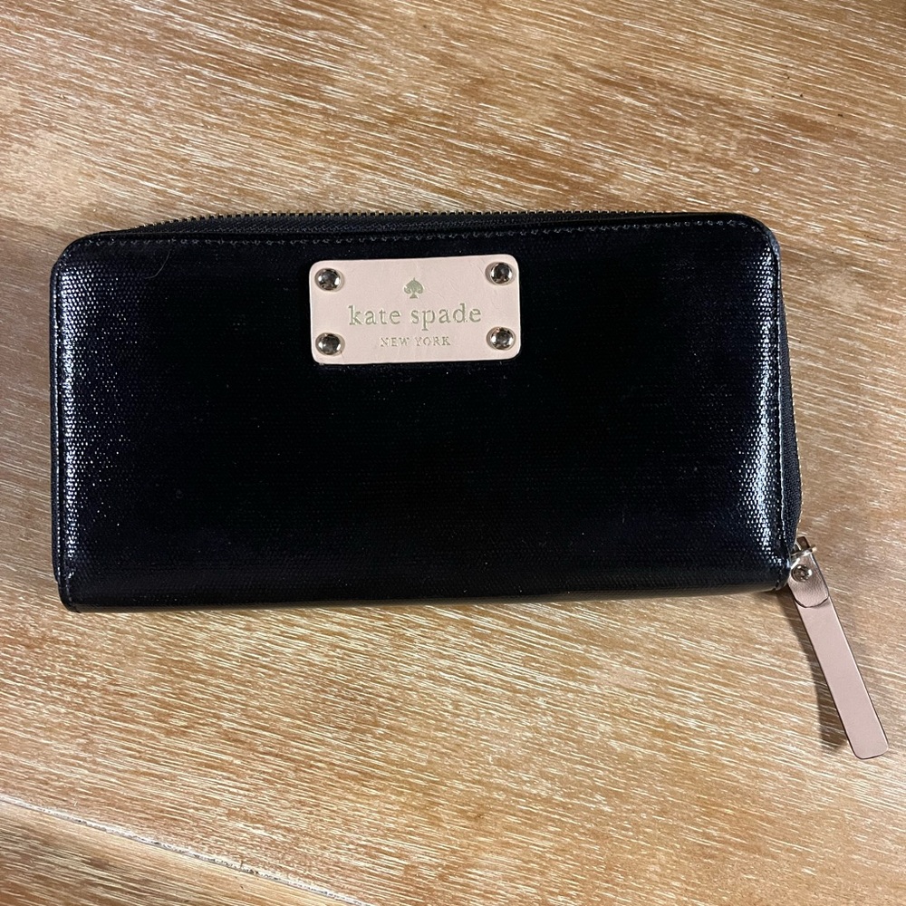 Never used black Kate Spade wallet
